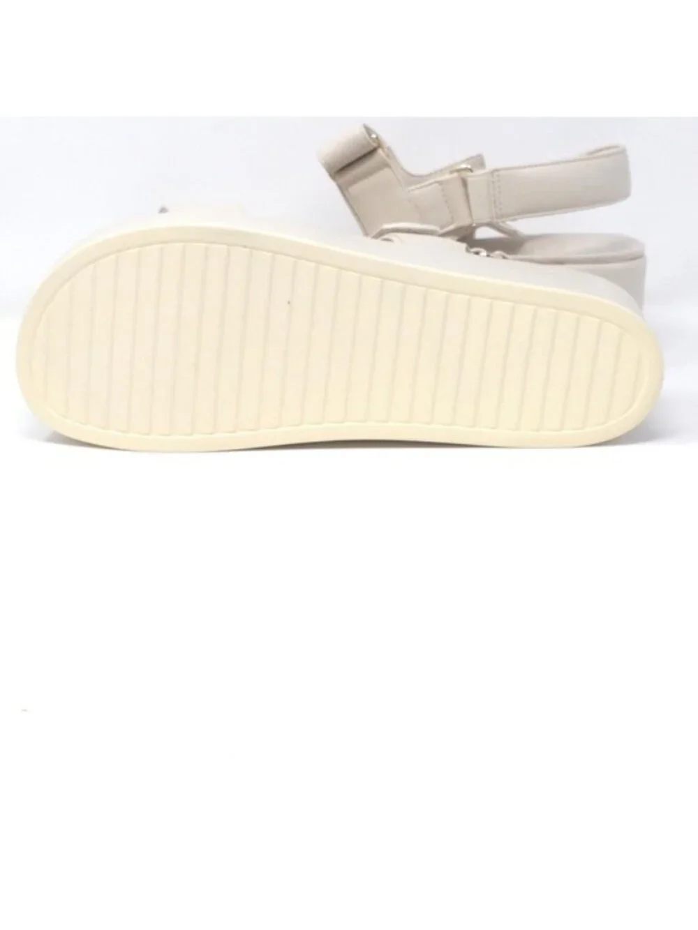 Anne Klein Akverse Off White Sandals Women’s 9M